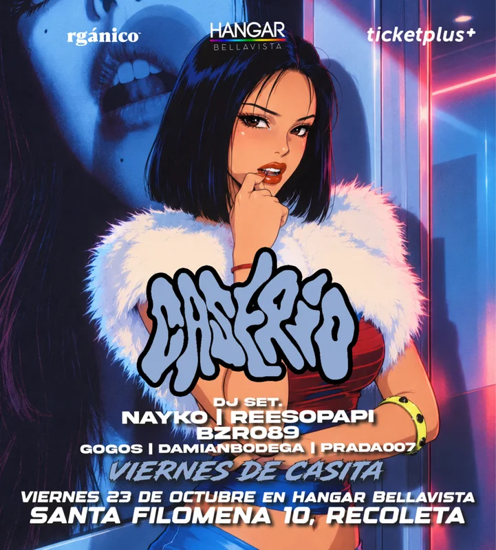 Viernes de Casita ? en Caserio Fiesta este Viernes 23 de Octubre en Hangar Bellavista