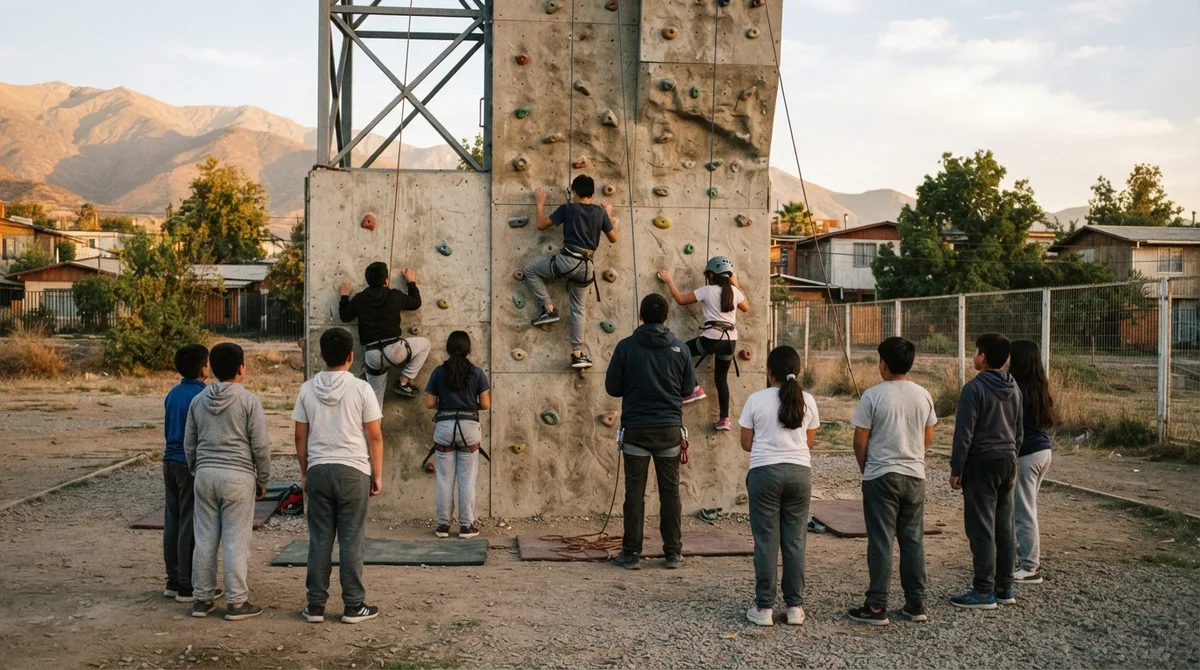 Escalada Deportiva · 7 a 15 años
