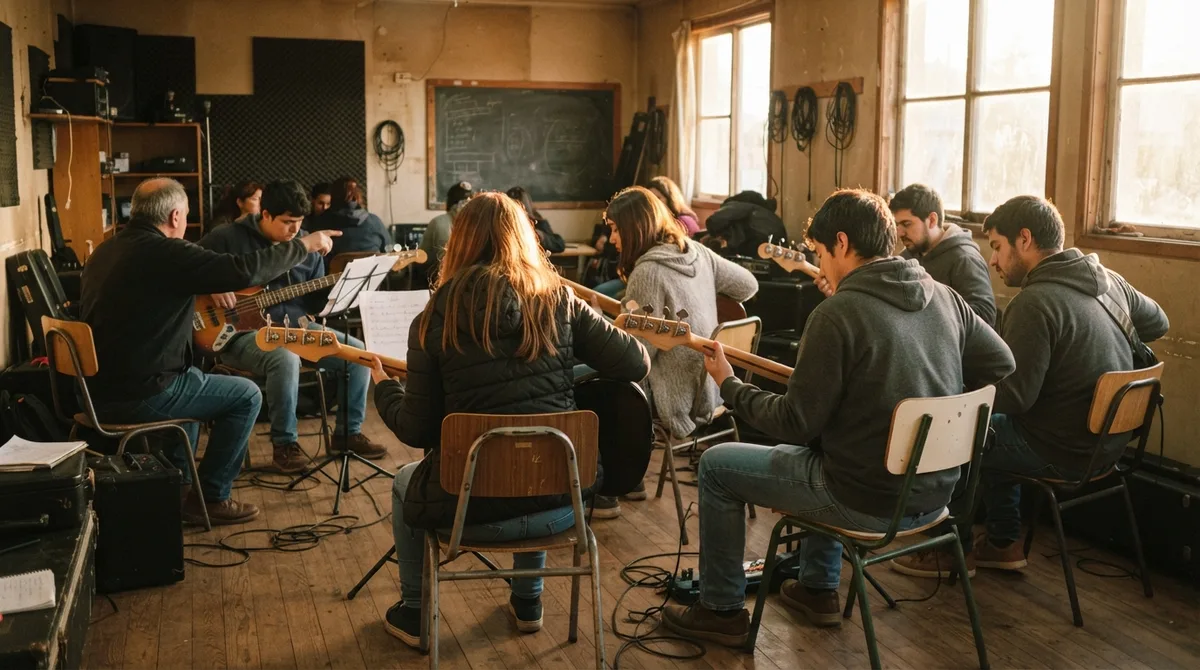 Escuela de Rock -Bajo Eléctrico