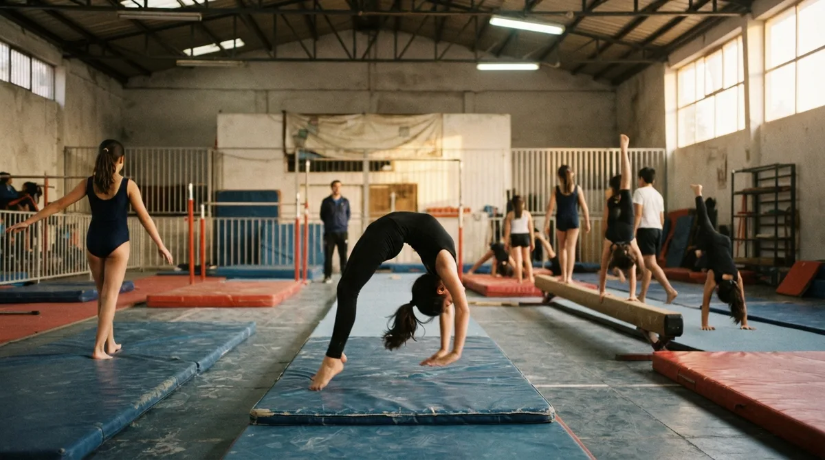 Gimnasia Artística Iniciación · 7 a 14 años