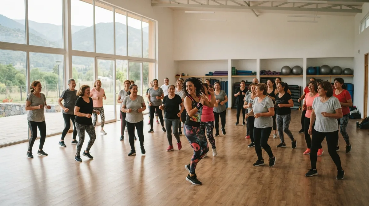 Gimnasio Móvil  zumba Quilapilun Alto