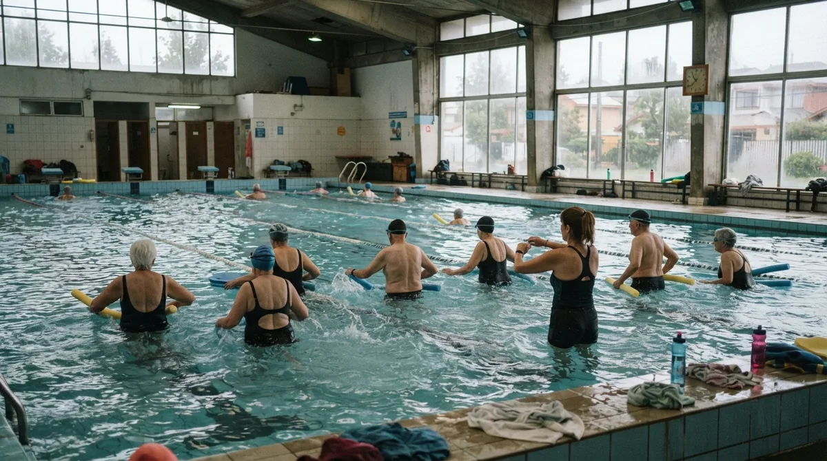 Natación Personas Mayores (Básico/Intermedio) · 60+ años