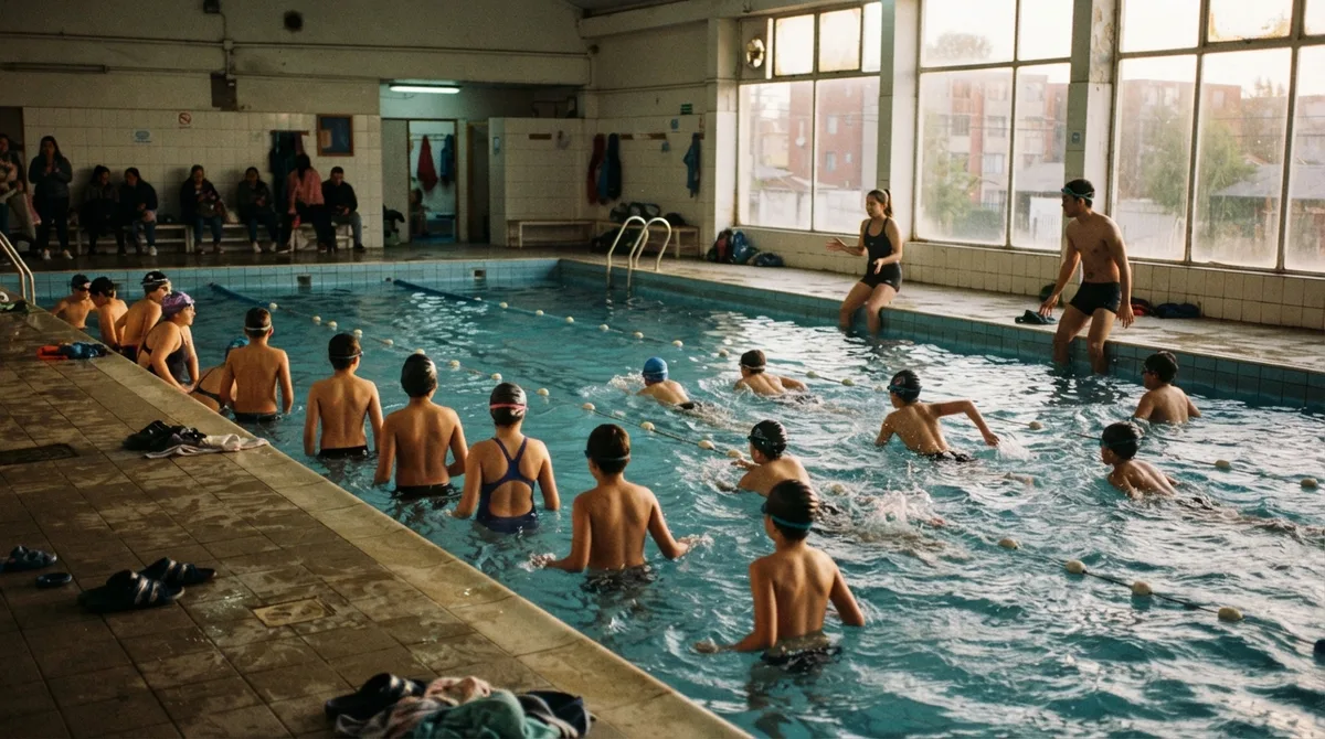 Natación Para Niños/As (Básico/Intermedio) · 12 a 17 años
