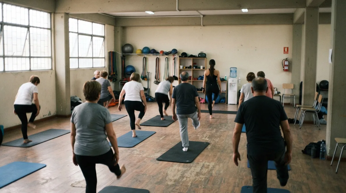 Pilates (Sala) · 18+ años