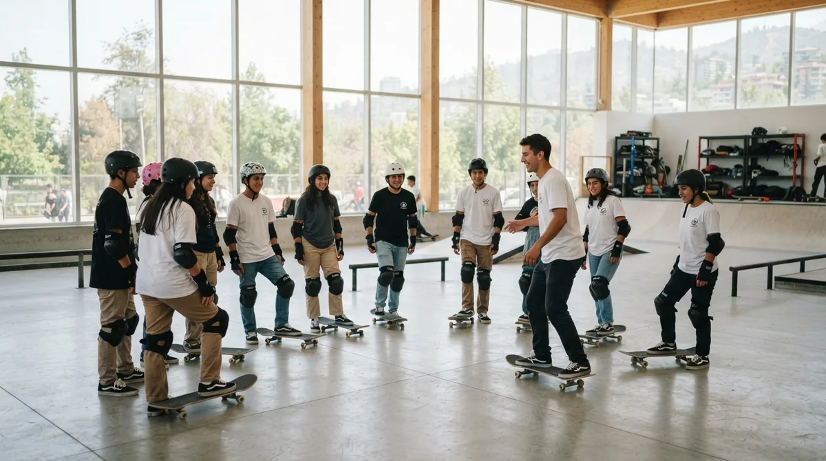 Taller de skate juvenil
